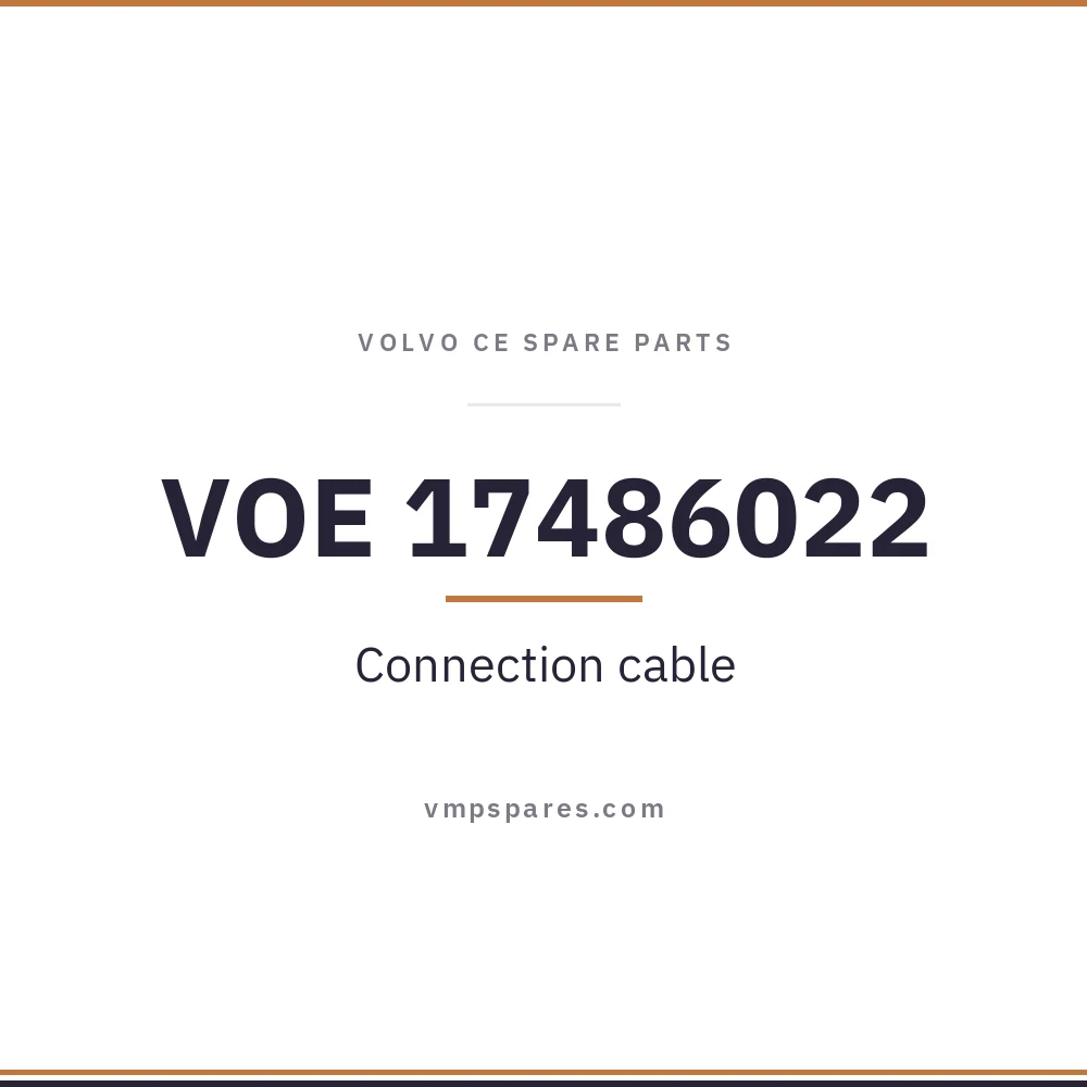 VOE 17486022 – Connection cable