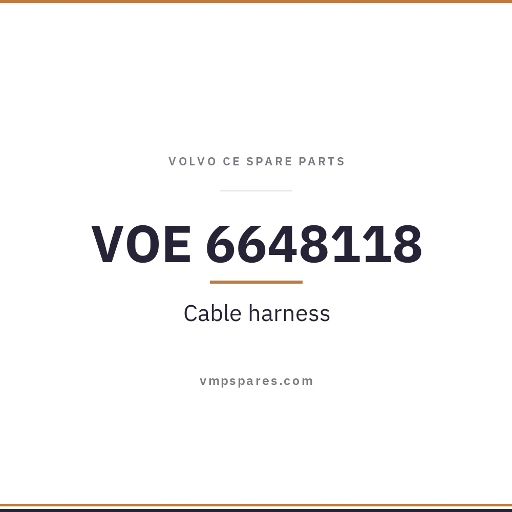 VOE 6648118 – Cable harness