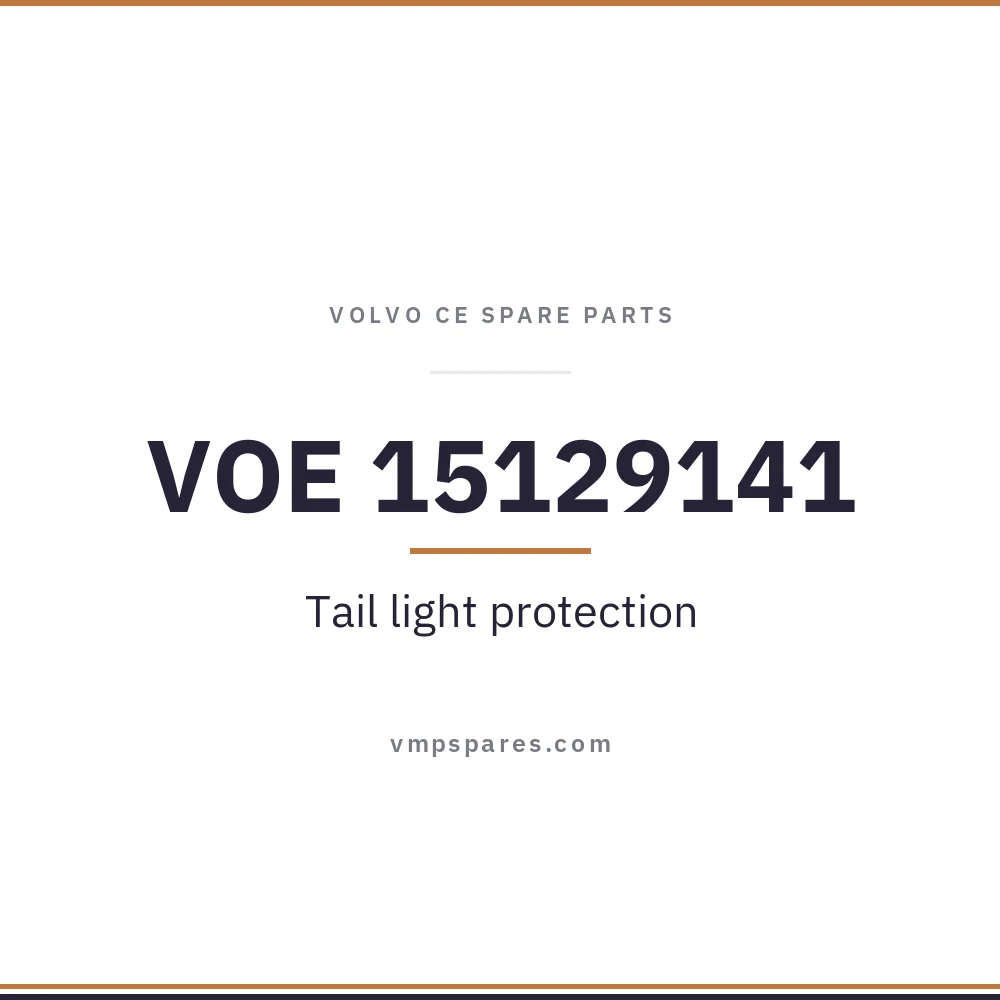 VOE 15129141 – Tail light protection