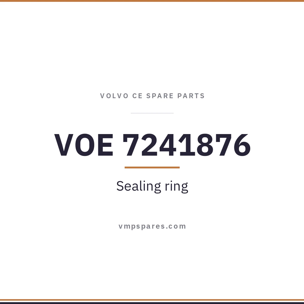 VOE 7241876 – Sealing ring