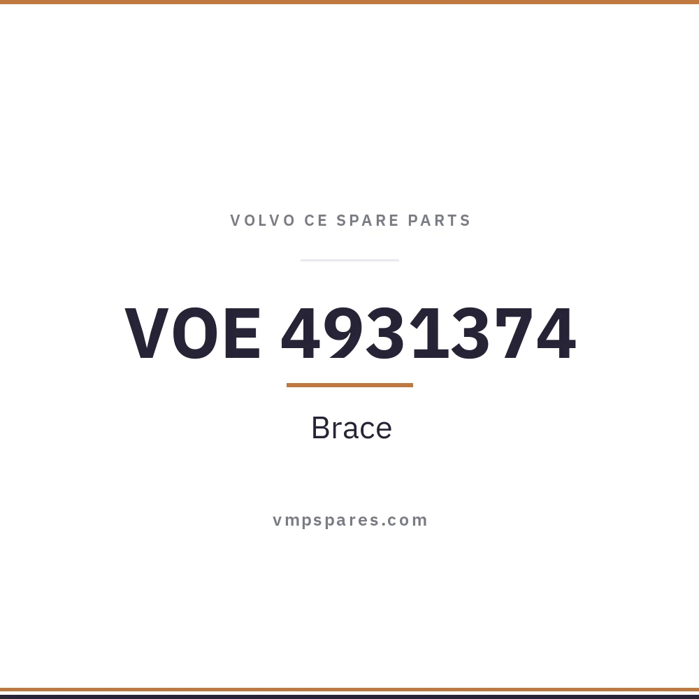 VOE 4931374 – Brace
