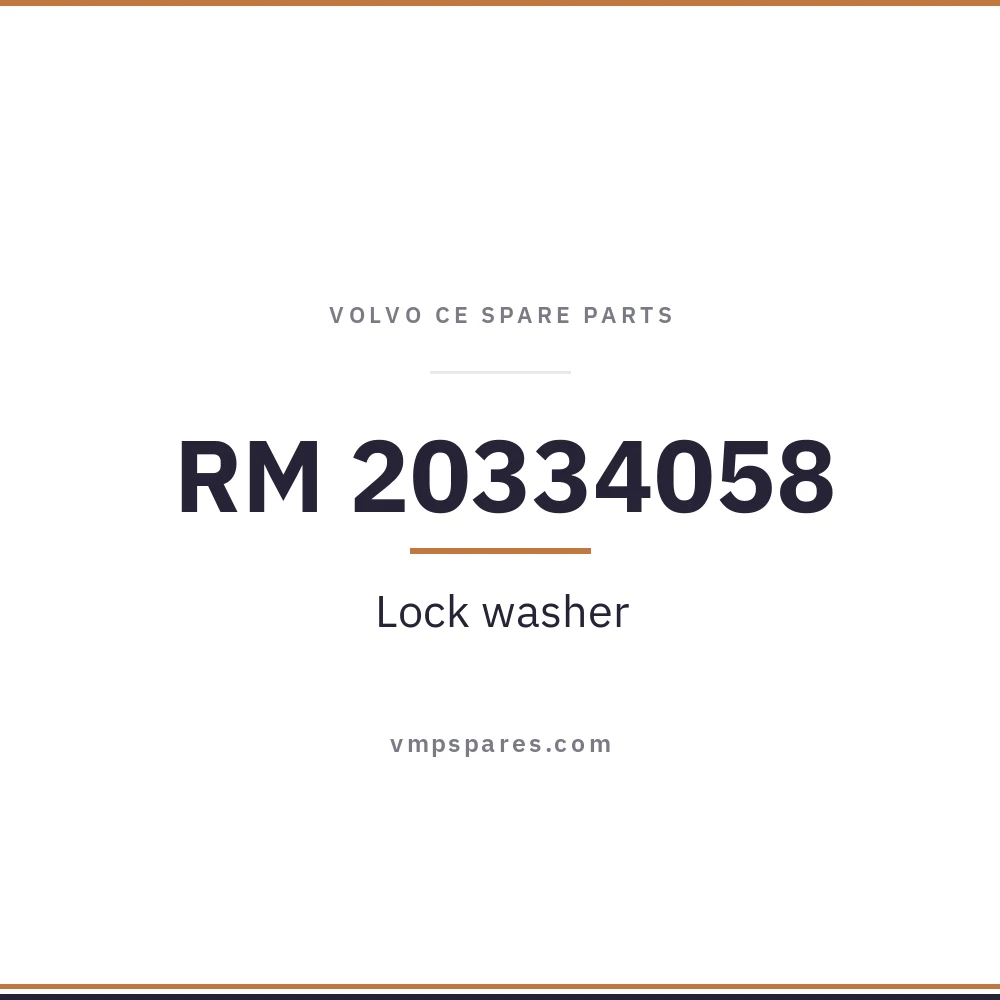 RM 20334058 – Lock washer