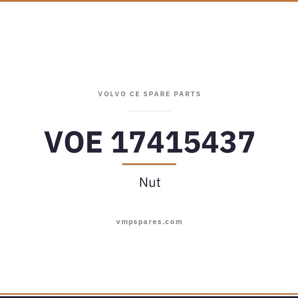VOE 17415437 – Nut