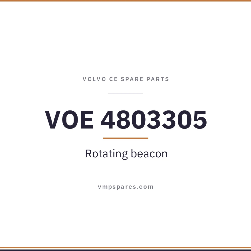 VOE 4803305 – Rotating beacon