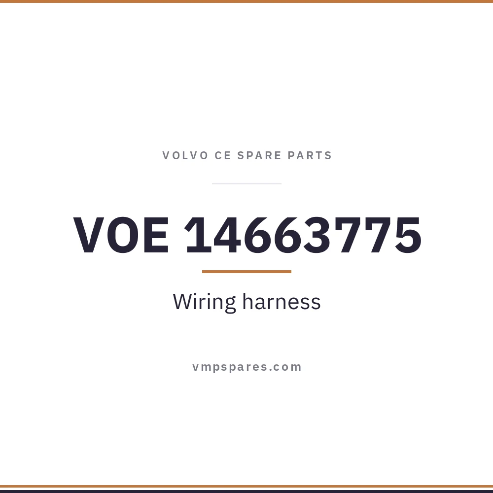 VOE 14663775 – Wiring harness