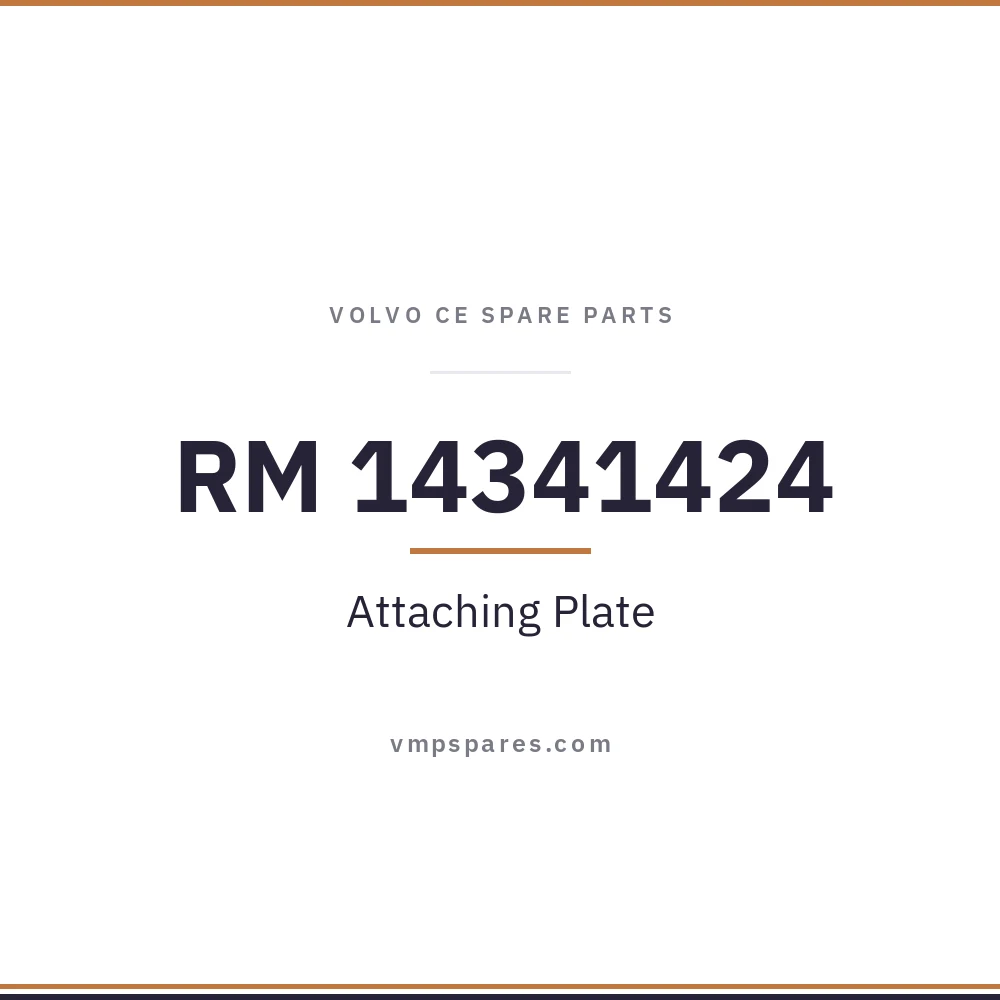 RM 14341424 – Attaching Plate