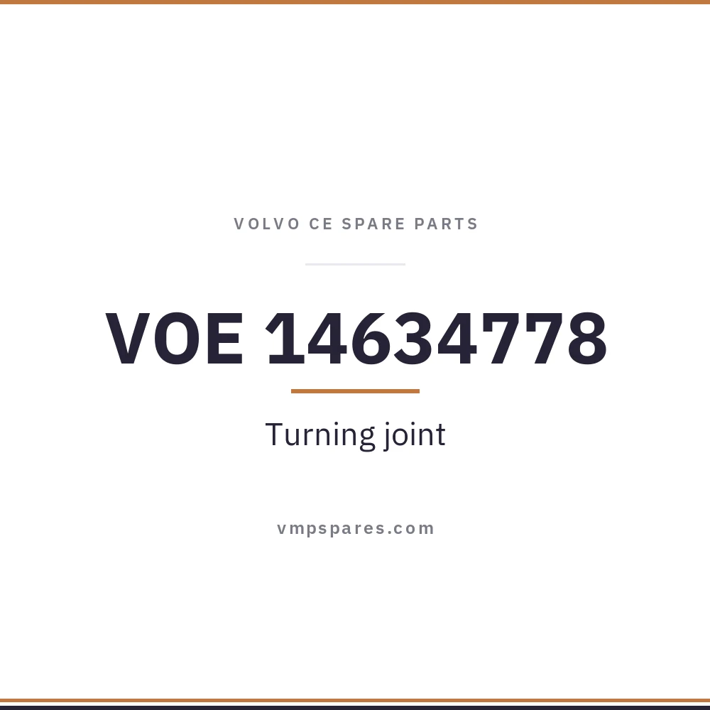 VOE 14634778 – Turning joint