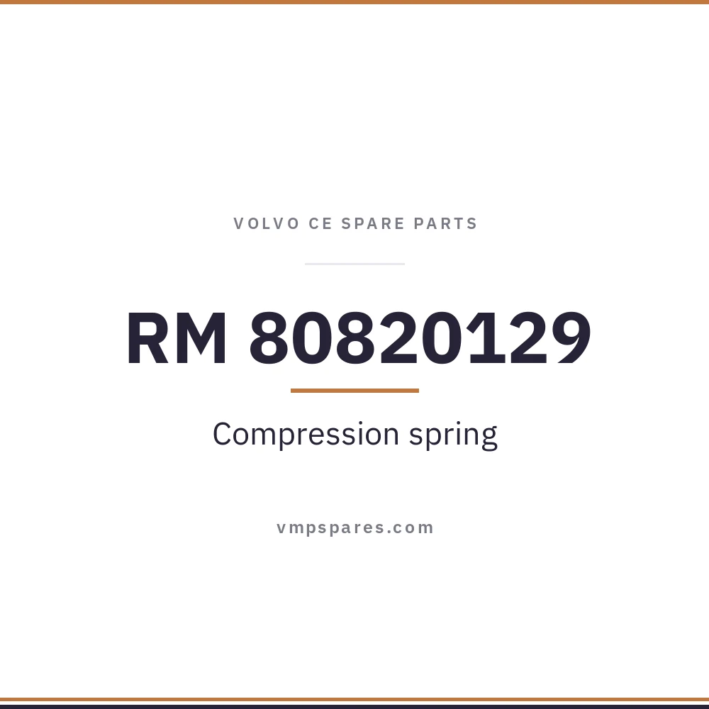 RM 80820129 – Compression spring