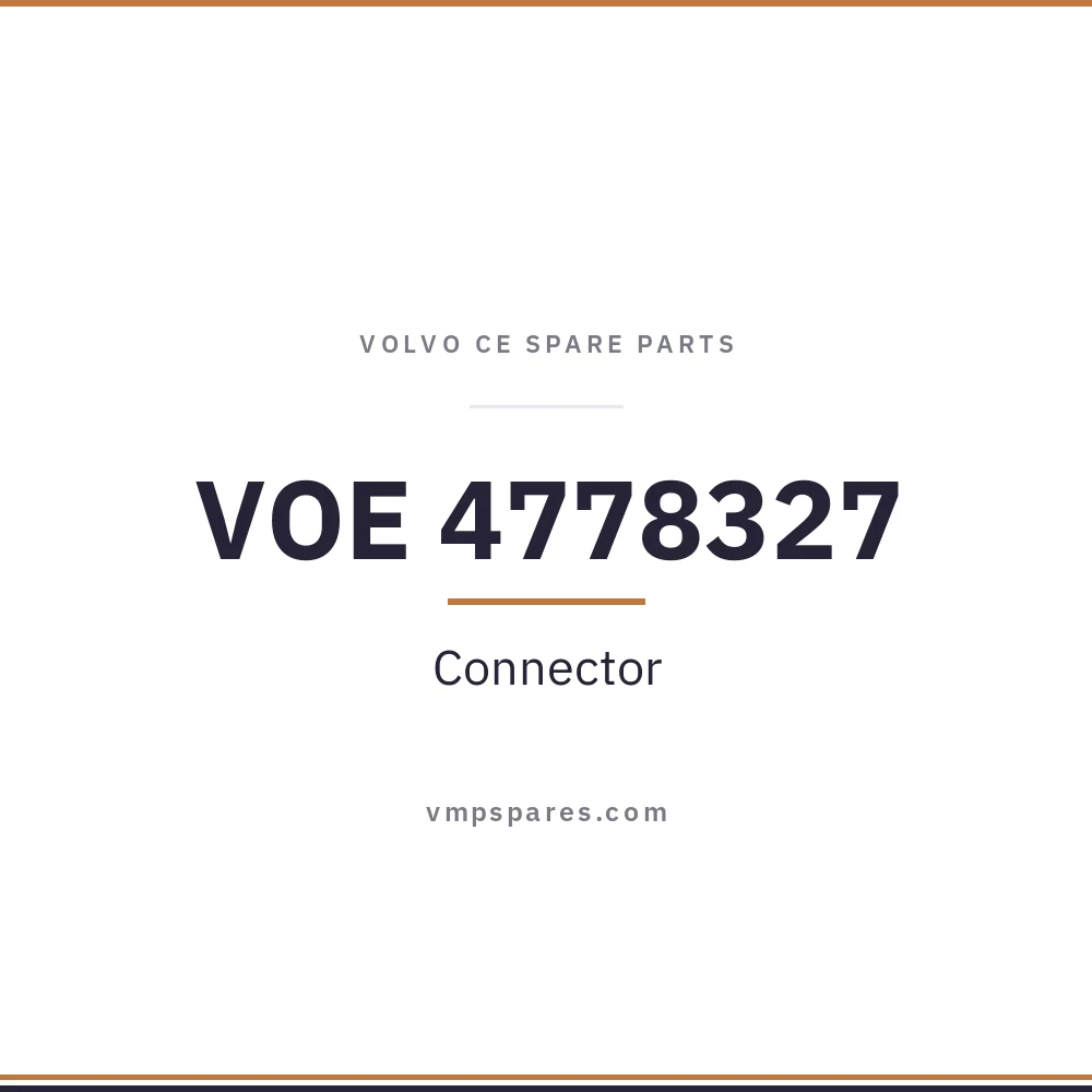 VOE 4778327 – Connector