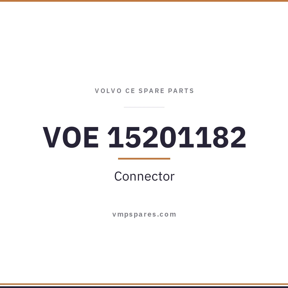 VOE 15201182 – Connector