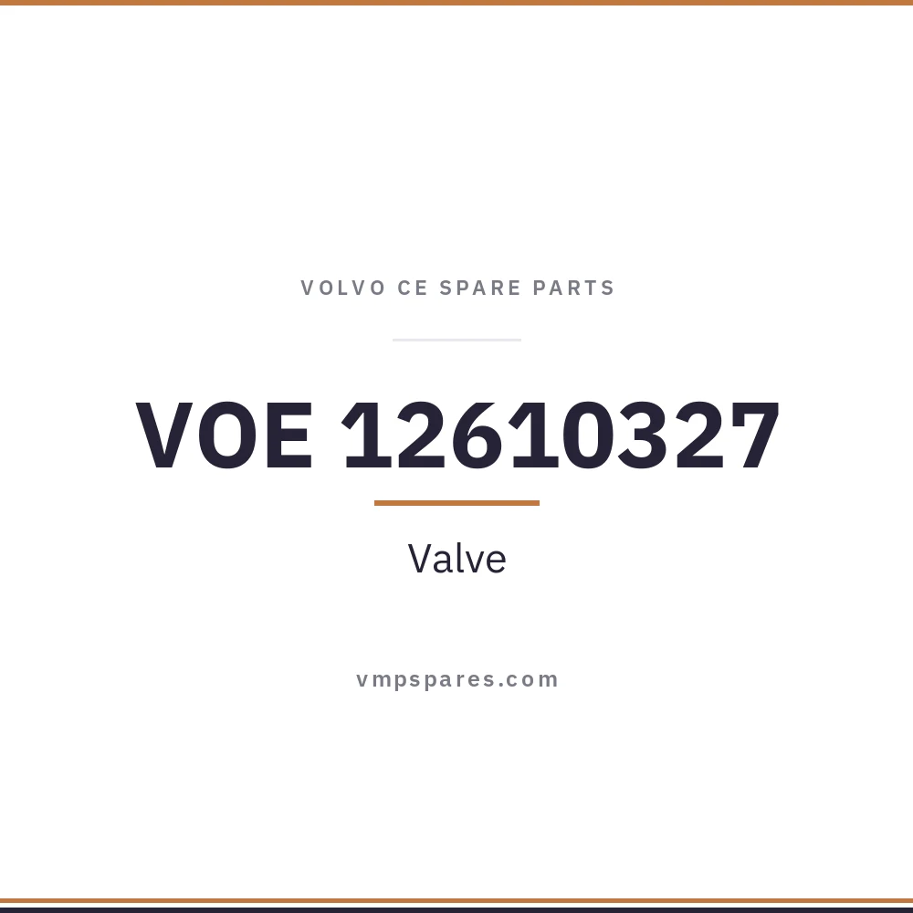 VOE 12610327 – Valve