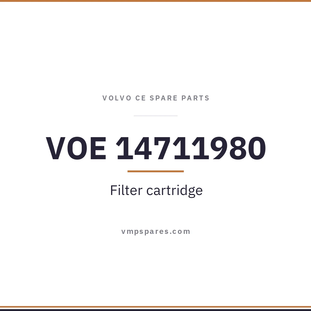 VOE 14711980 – Filter cartridge