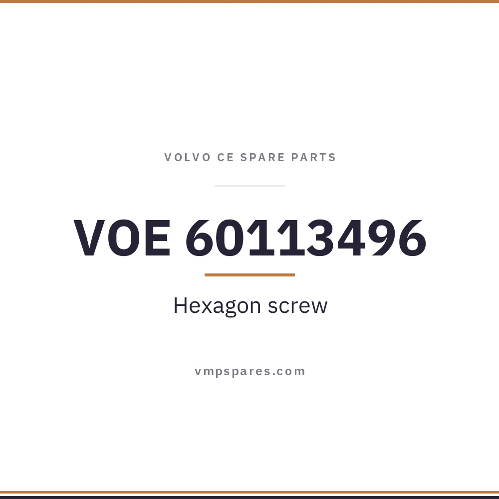 VOE 60113496 – Hexagon screw