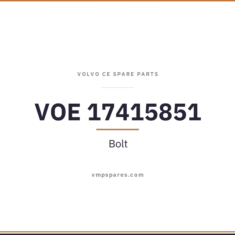 VOE 17415851 – Bolt