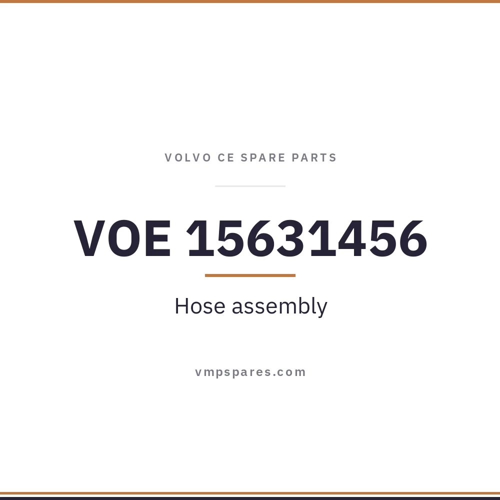VOE 15631456 – Hose assembly