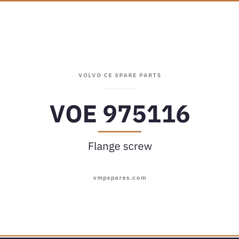 VOE 975116 – Flange screw