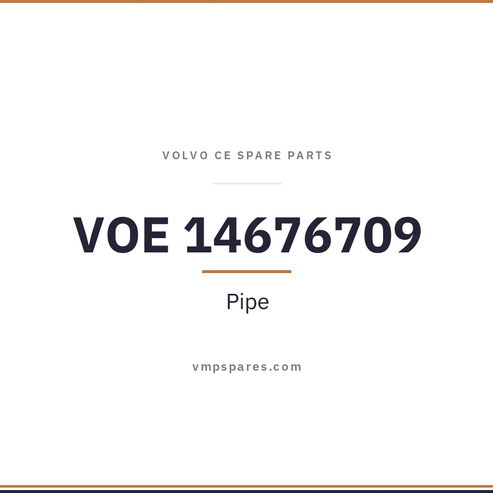 VOE 14676709 – Pipe