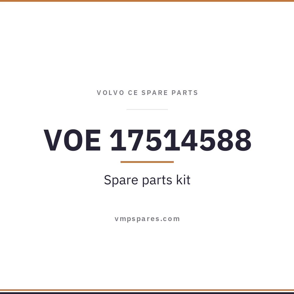 VOE 17514588 – Spare parts kit