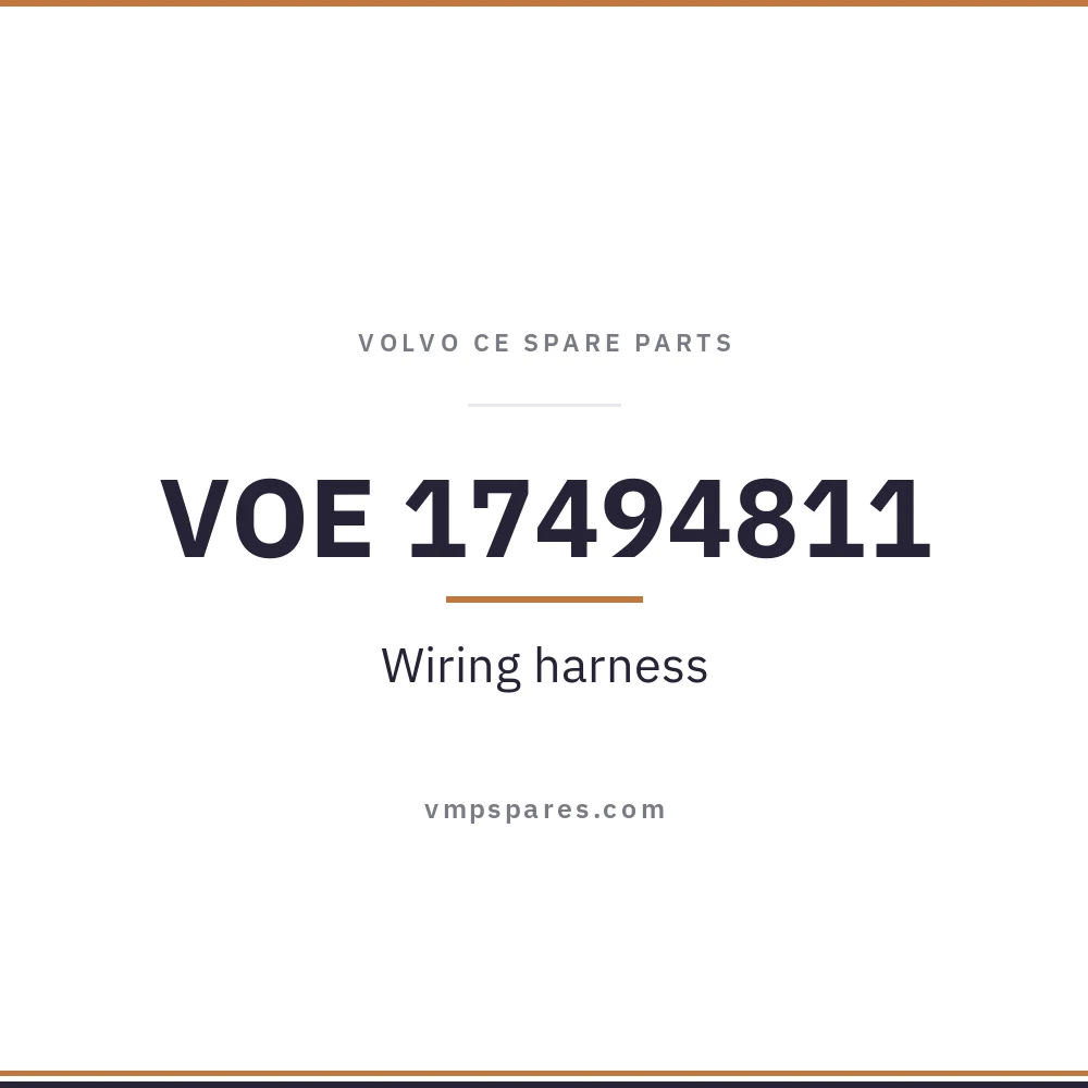 VOE 17494811 – Wiring harness