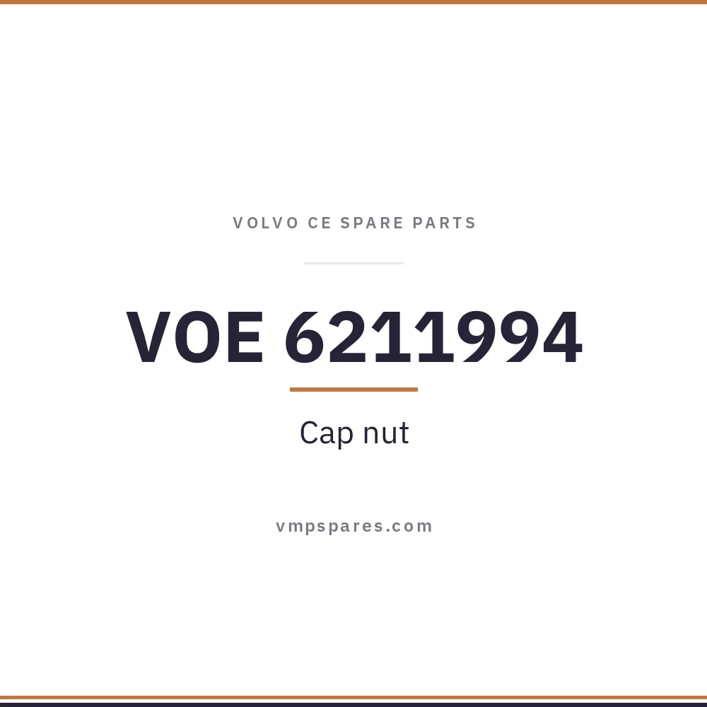 VOE 6211994 – Cap nut