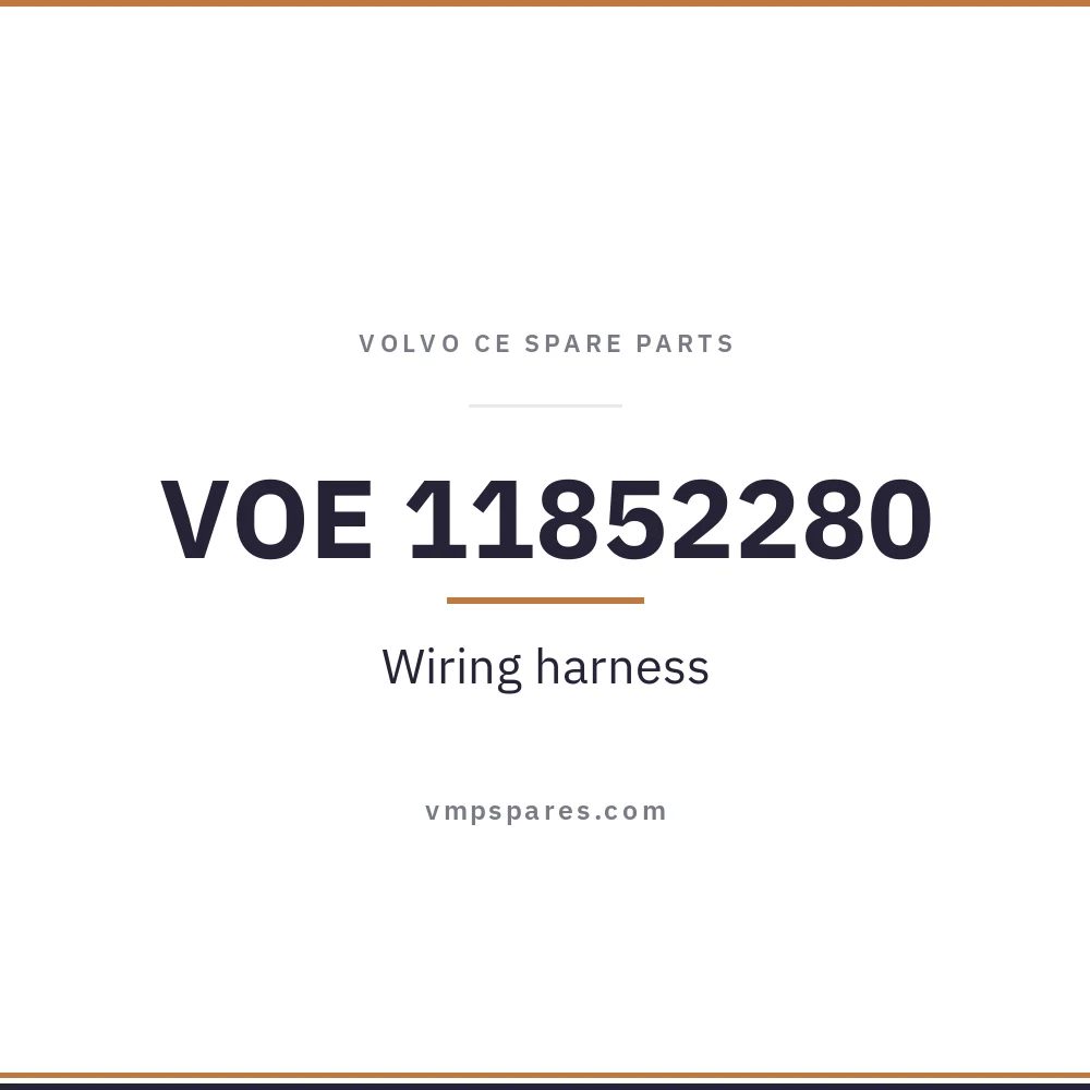 VOE 11852280 – Wiring harness