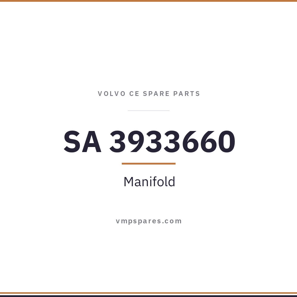 SA 3933660 – Manifold