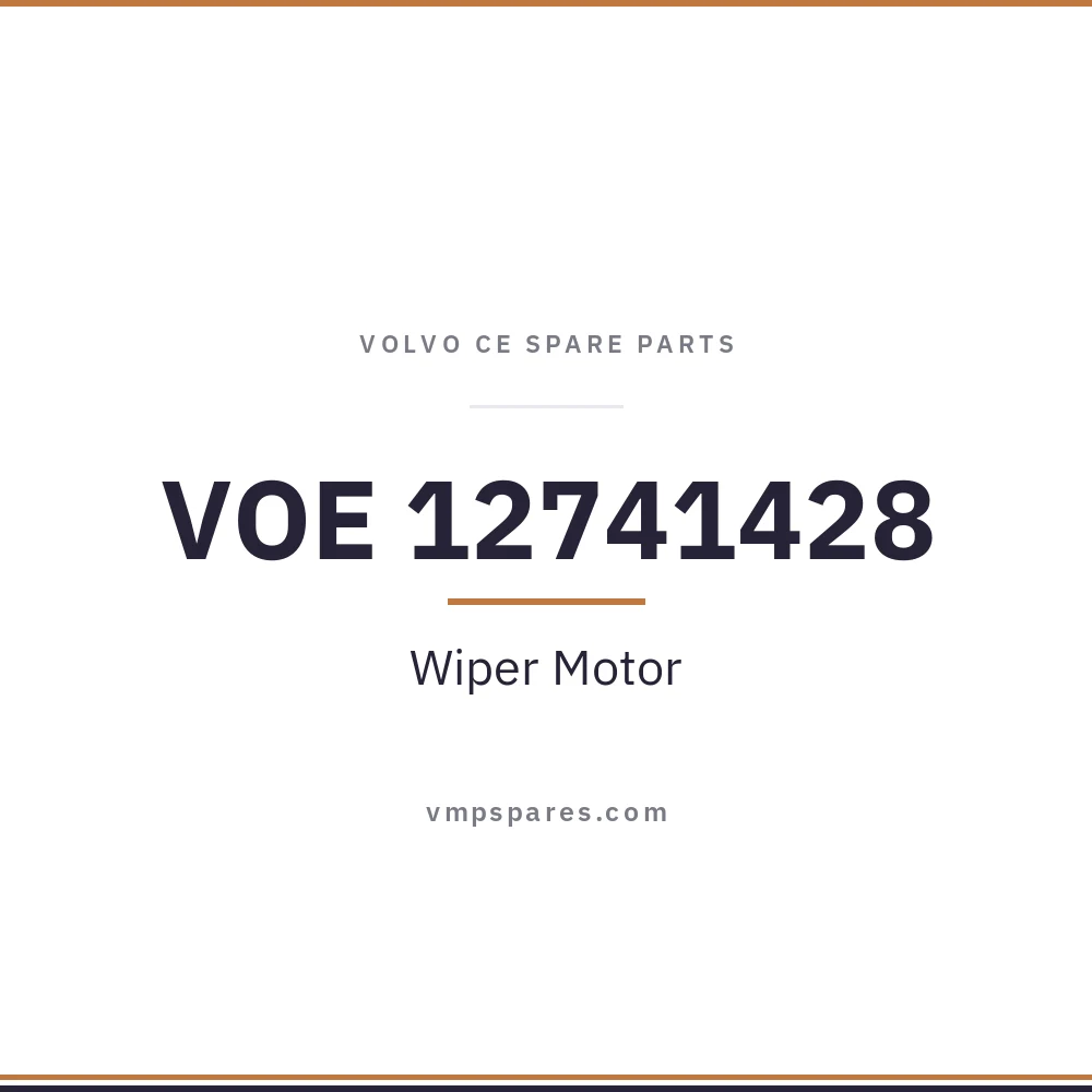 VOE 12741428 – Wiper Motor