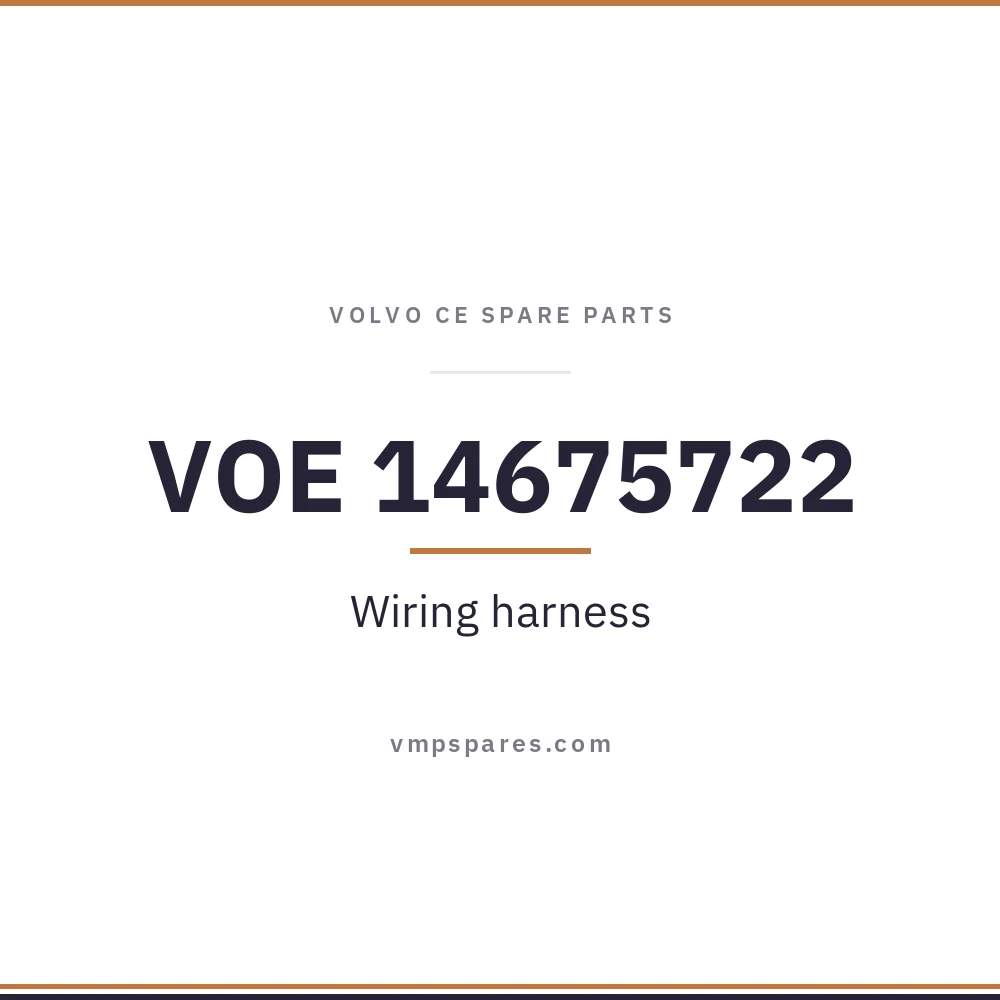 VOE 14675722 – Wiring harness