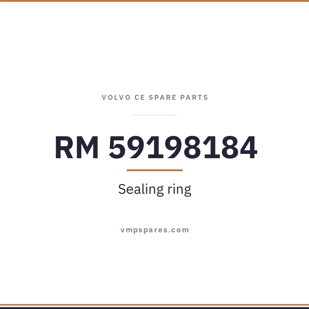 RM 59198184 – Sealing ring
