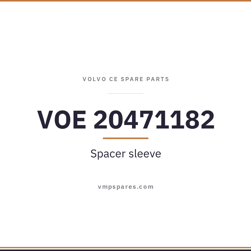 VOE 20471182 – Spacer sleeve