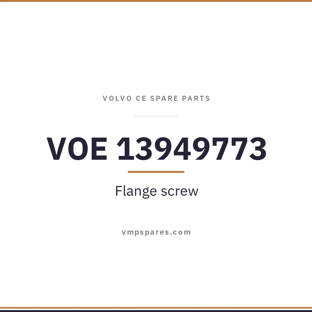VOE 13949773 – Flange screw