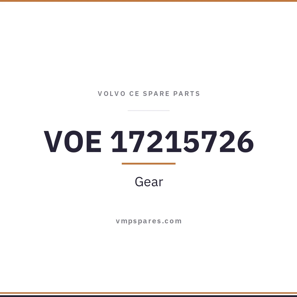 VOE 17215726 – Gear