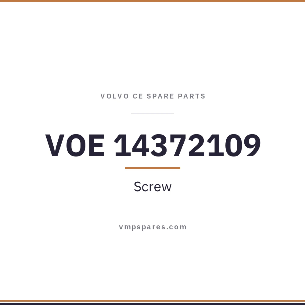 VOE 14372109 – Screw