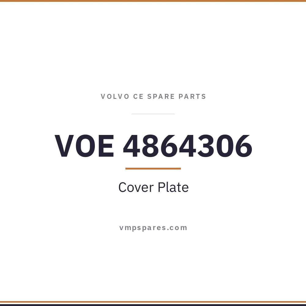 VOE 4864306 – Cover Plate