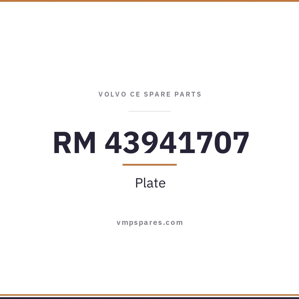 RM 43941707 – Plate