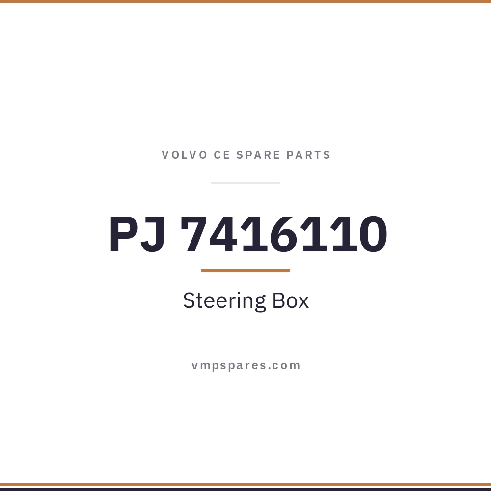 PJ 7416110 – Steering Box