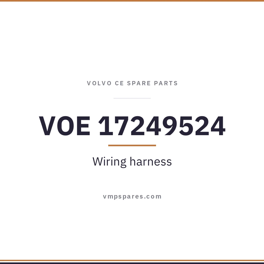 VOE 17249524 – Wiring harness