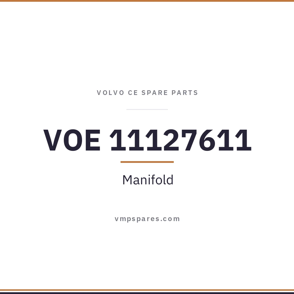 VOE 11127611 – Manifold
