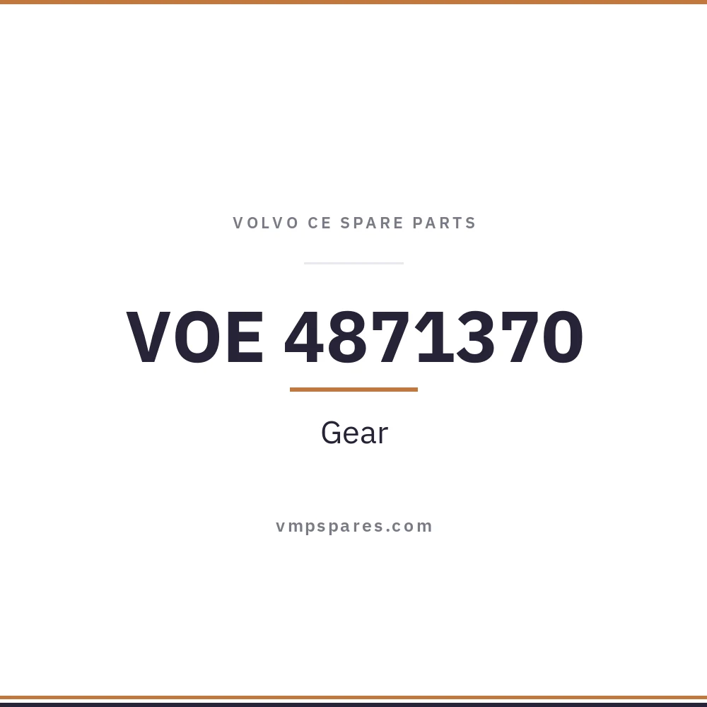 VOE 4871370 – Gear