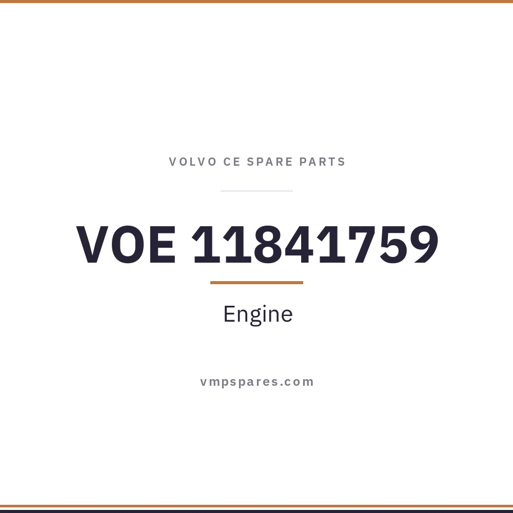 VOE 11841759 – Engine