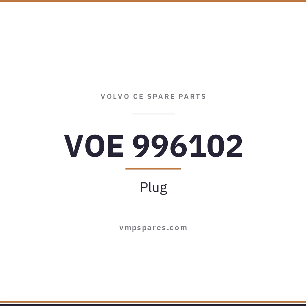 VOE 996102 – Plug