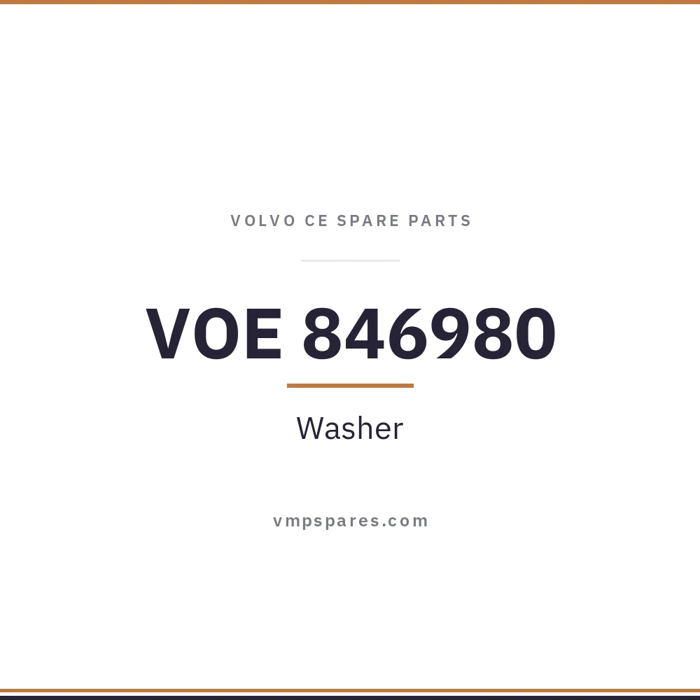 VOE 846980 – Washer