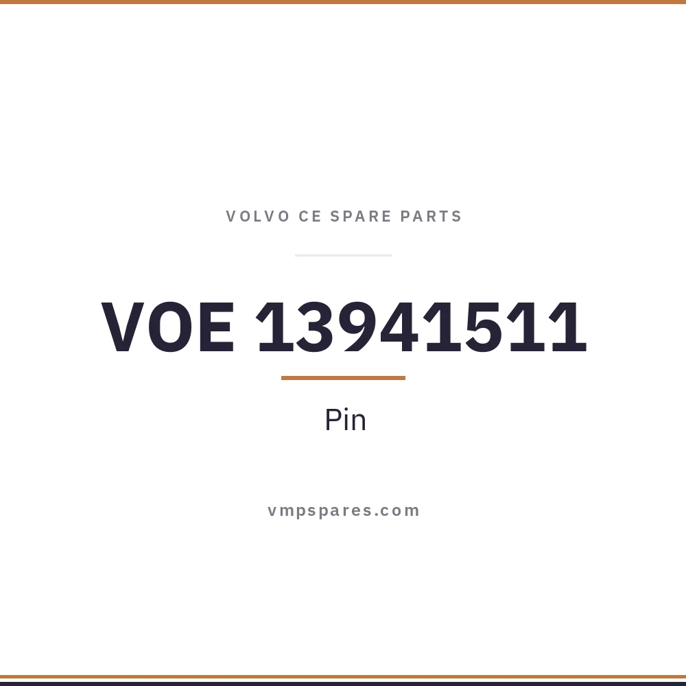 VOE 13941511 – Pin