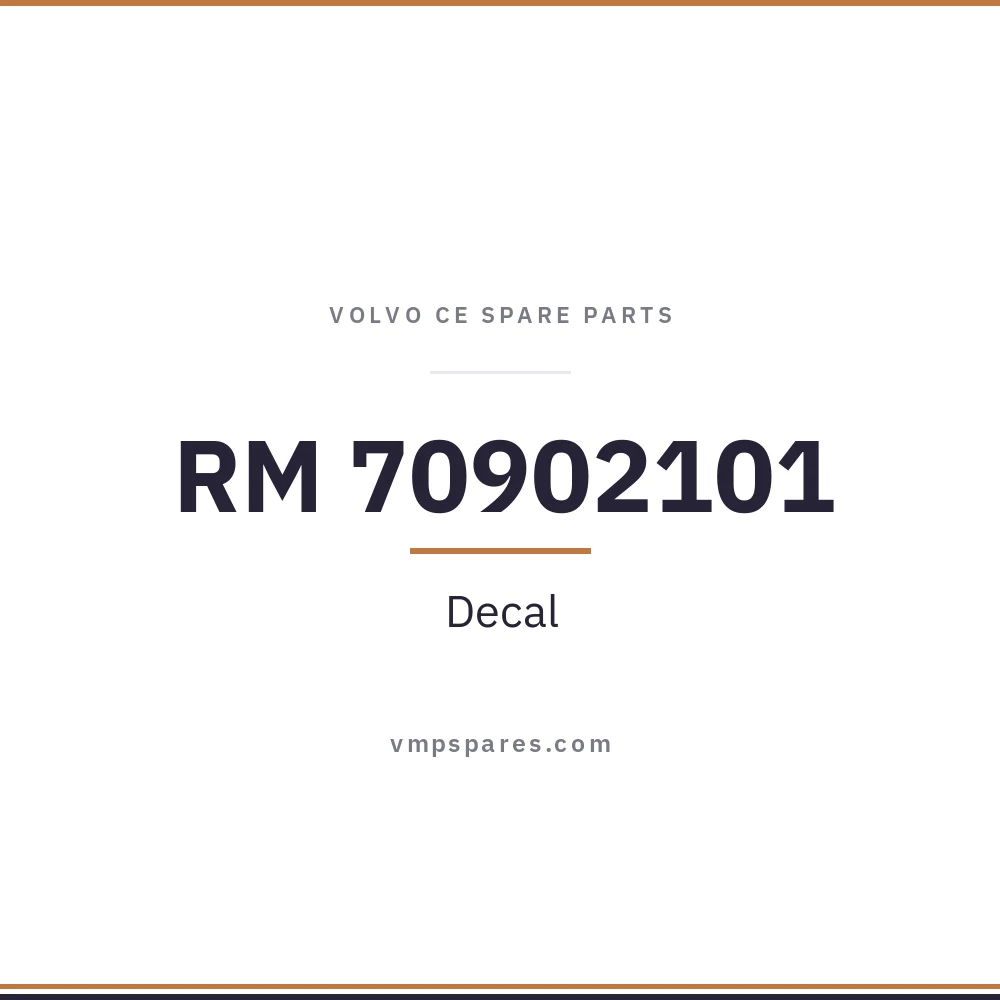 RM 70902101 – Decal