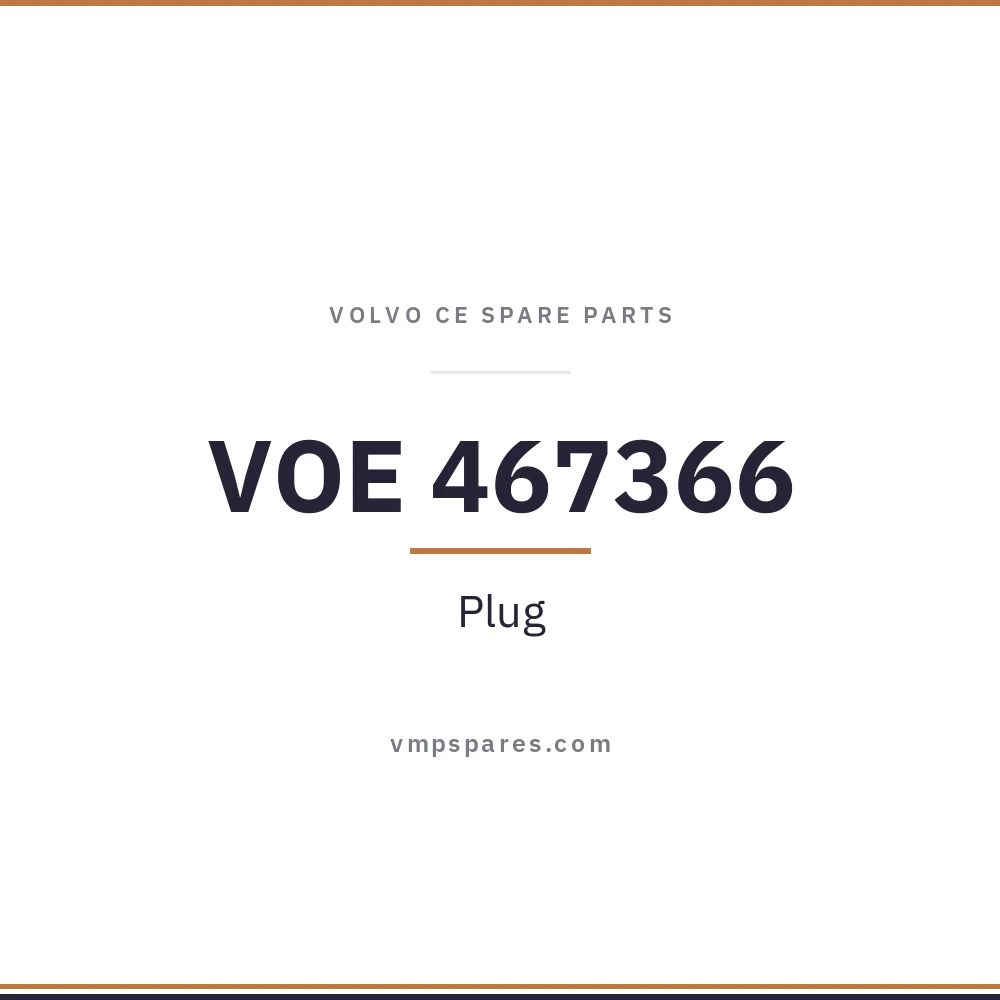 VOE 467366 – Plug