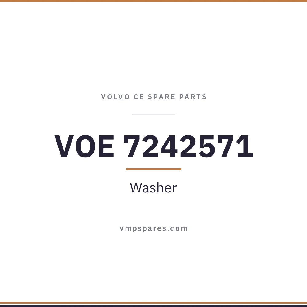 VOE 7242571 – Washer