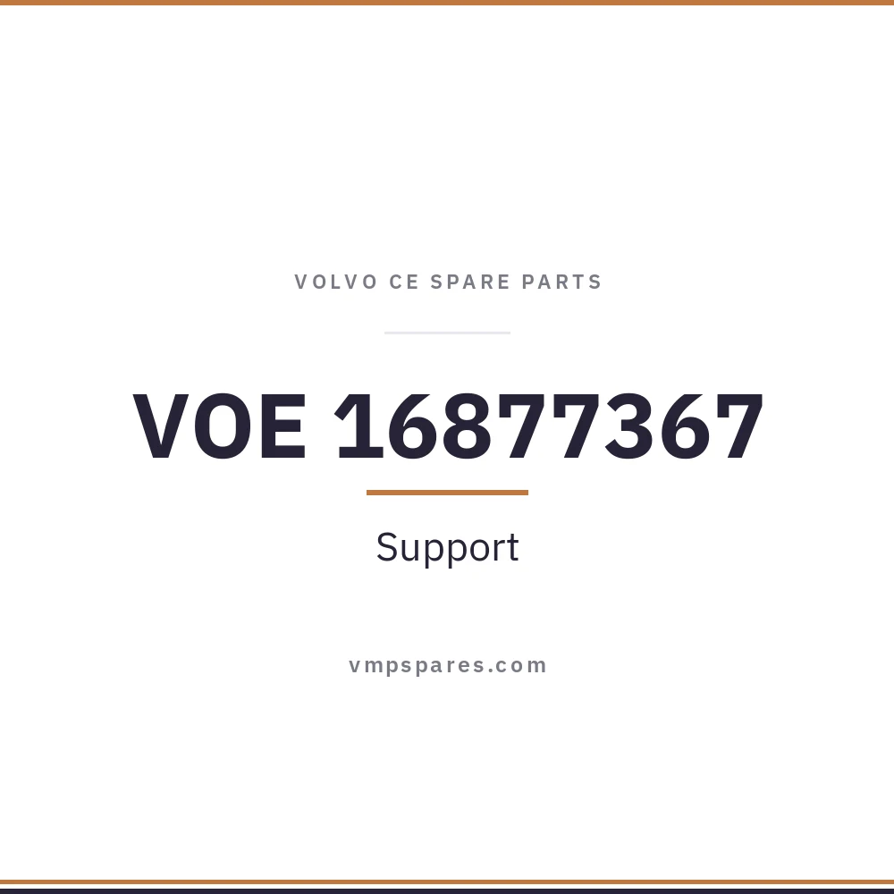 VOE 16877367 – Support