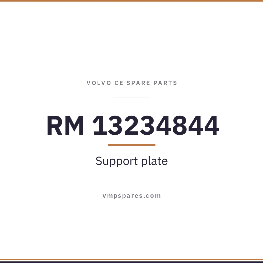 RM 13234844 – Support plate