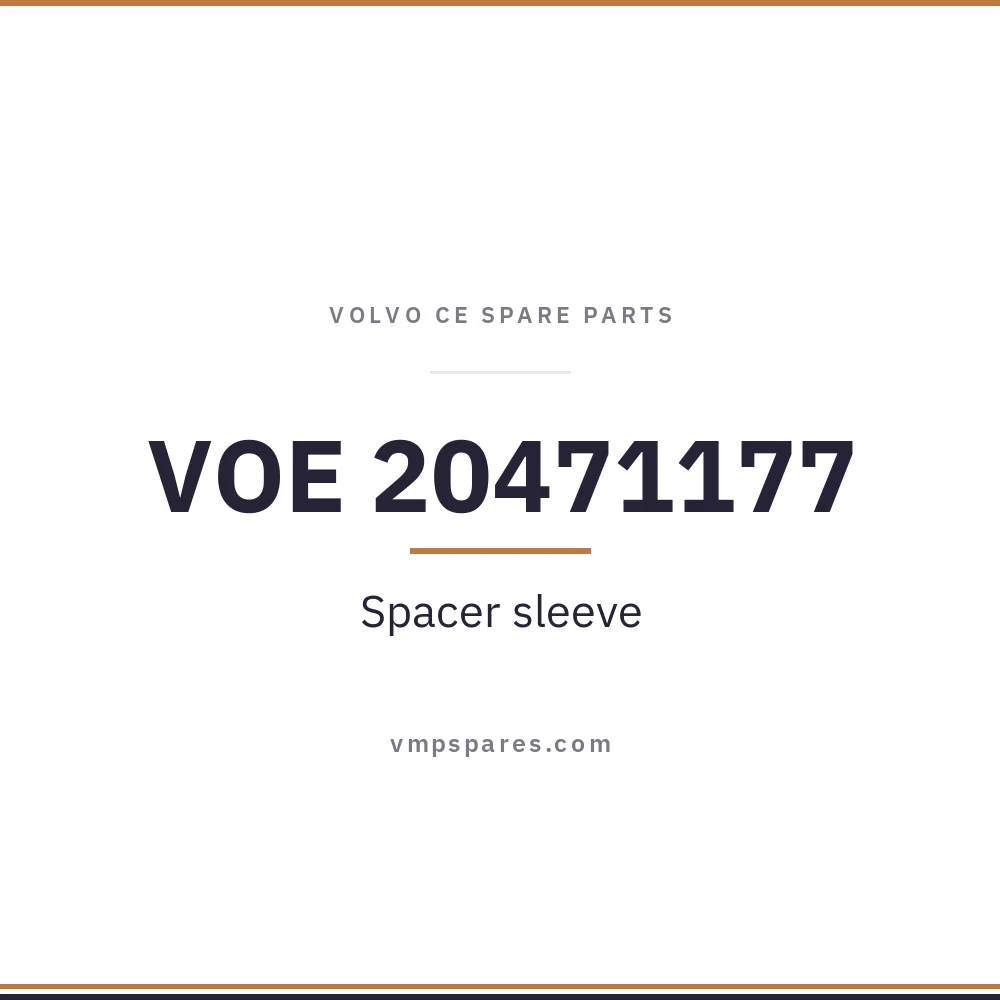 VOE 20471177 – Spacer sleeve