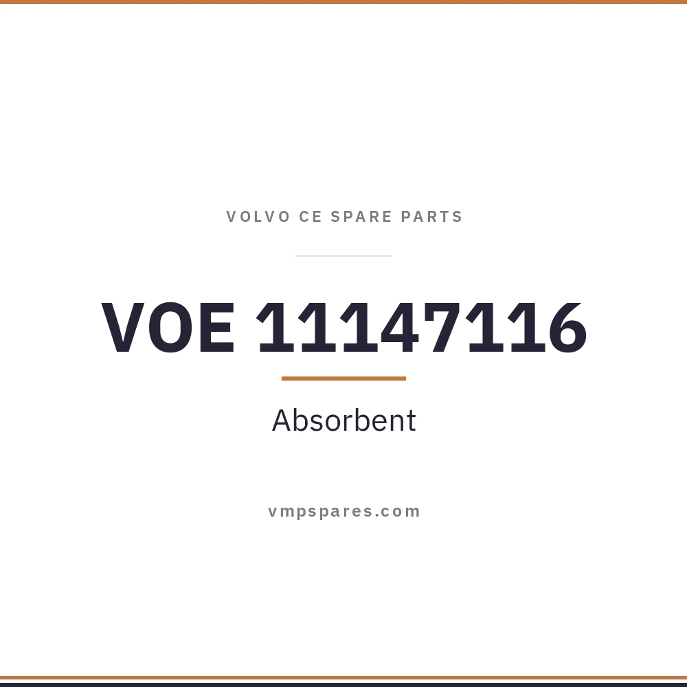 VOE 11147116 – Absorbent